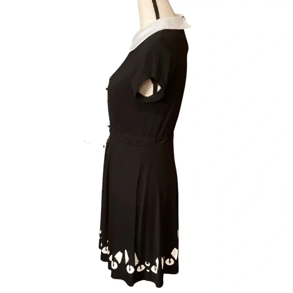 KILLSTAR Keiko Kitty Skater Dress Size Medium Goth Witchy - Picture 9 of 16